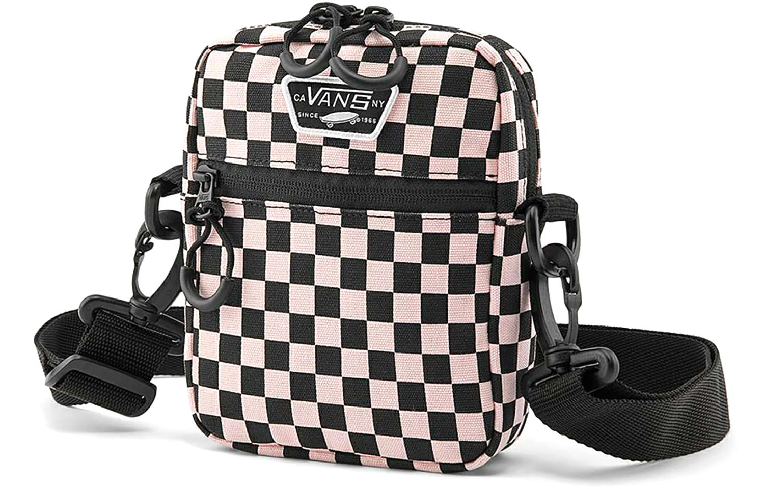 Vans Nylon Shoulder Bag, Crossbody Bag Regular Unisex Pink VN0A4BH1ZJY