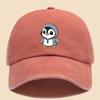 Cartoon Cute Penguin Pattern Printed Baseball Cap Trucker Hat Dad Hat