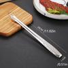 1PC Korean Barbecue Clip 304 Stainless Steel Barbecue Clip Kitchen Extended Food Ffood Clip Barbecue Shop Special Steak Utensils