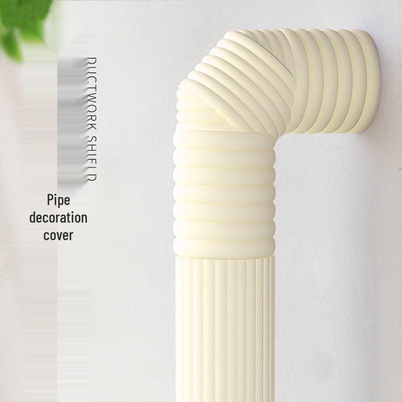 Decorative Sleeve for Concealing Gas and Downpipes