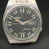 GENUINE VINTAGE SEIKO 5 AUTOMATIC 7019A JAPAN MENS BLACK DIAL WATCH a702120-5 R208-a702120