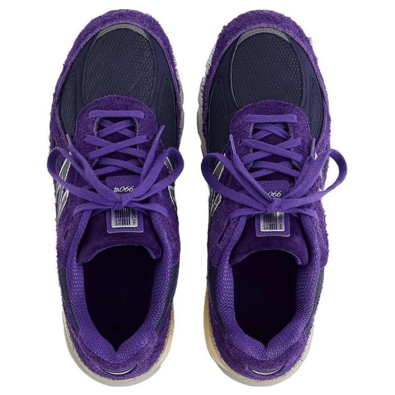 New Balance 990v4 MiUSA Teddy Santis Plum Purple Sneakers U990TB4