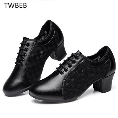 Fashion Ladies Dance Shoes Corium Mesh Sneakers Women's Soft Sole Sailor Dance Square Dance Shoes Breathable Mesh Shoes