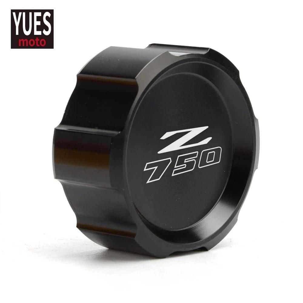 Motorcycle Accessories Red Front Rear Fluid Cylinder Master Reservoir Cover For Kawasaki Z750 Z 750 2007-2012 2008 2010 2011