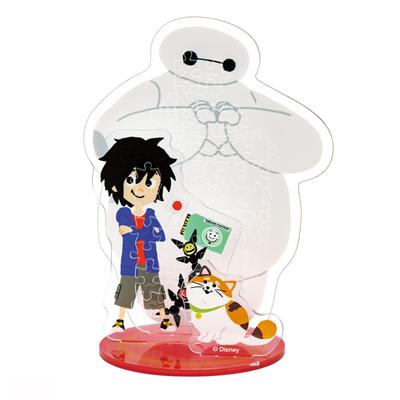 BEVERLY [Jigsaw Puzzle X Acrylic Stand] Disney Acrylic Stand Pop Baymax [New Puzzle To Assemble and Display] [No Glue Required] 55 Pieces SP-029