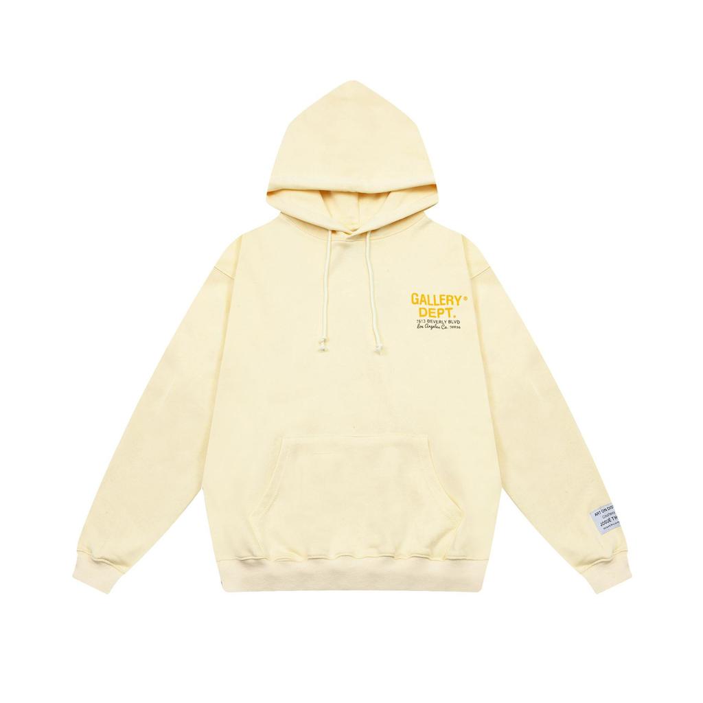 GALLERY DEPT niche beauté tendance voiture peinte impression sweat à capuche couple sweat éponge coton pur high street tendance