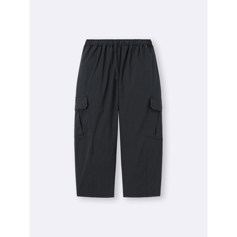 Gu By Uniqlo Cargo Barrel Ankle Pants+ec  Short Length 57.0 Cm 