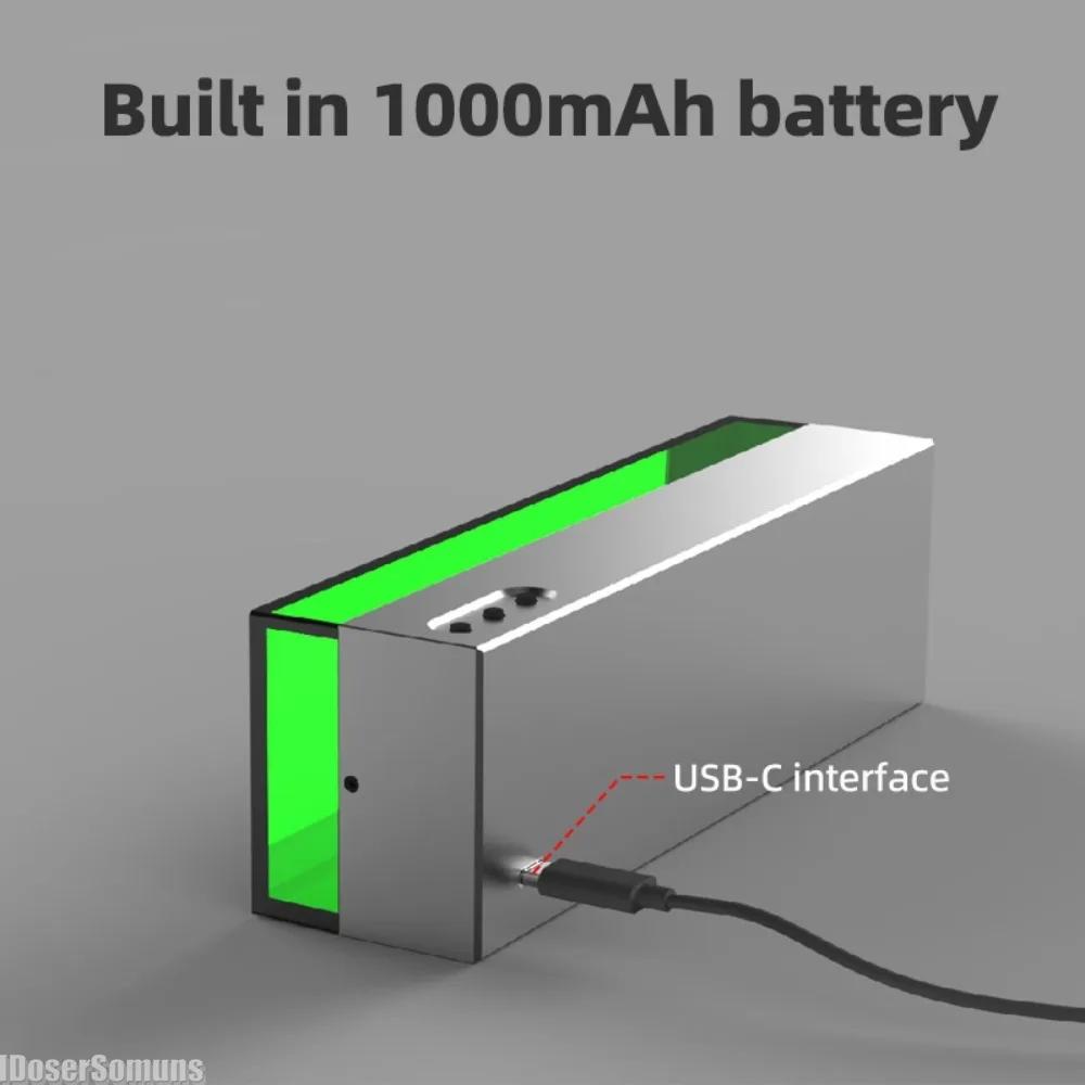 Lumière Ambiante LED Ornement Boîte Lumineuse Chargement Interface USB-C Trois Niveaux de Luminosité Bureau Chambre Décoration Salle E-sport