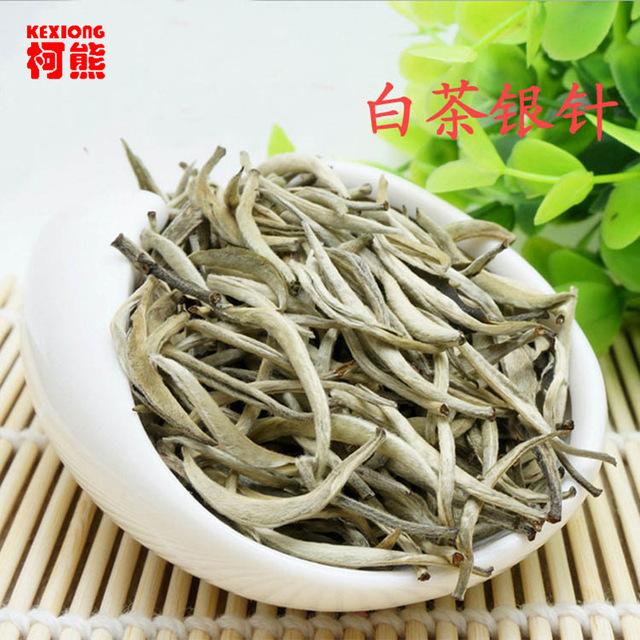 Natural White Tea Silver Needle Baihao Yinzhen Herbal Tea Drink 100g