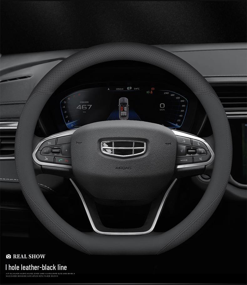 Husă Volan din Piele pentru Geely ICON, Boyue, Haoyue, Dihao, Xingyue, Binyue, Binrui, Vision X6, X3