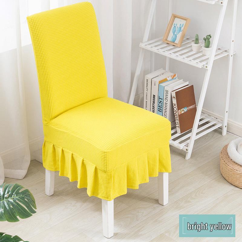 Verdickter Fleece Stuhllehne & Sitzbezug - Elastisch, Staubabweisend