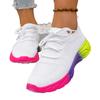 eBay European and American style new autumn low-top color matching round head flat bottom fly-woven sneakers