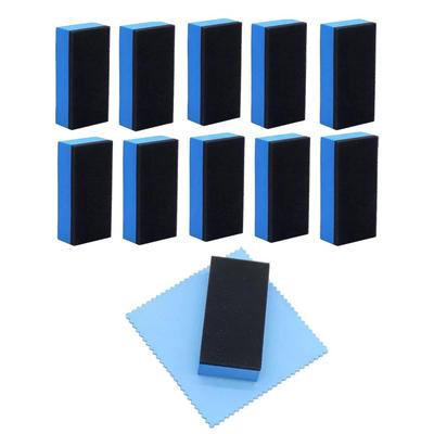 Felt Car Wash Sponges, Set of 10, Thoroughly Removes Spots and Film