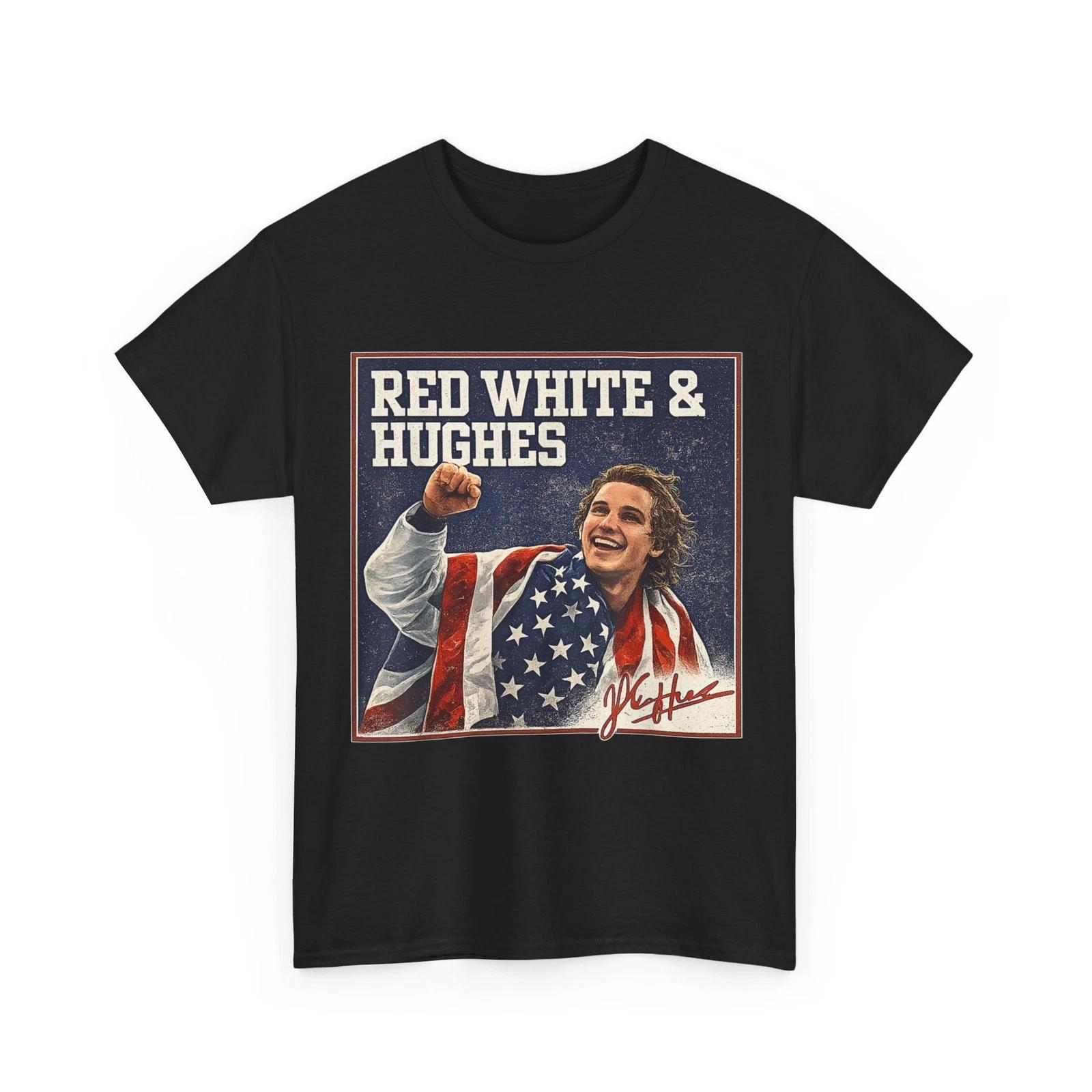 Hughes Jack USA T-Shirt, USA Flag Women Men Shirt S