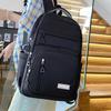 Women Pink Oxford Fabric Backpack Large Capacity Multi Pocket Lightweight Water Resistant Casual Daily School Travel Laptop