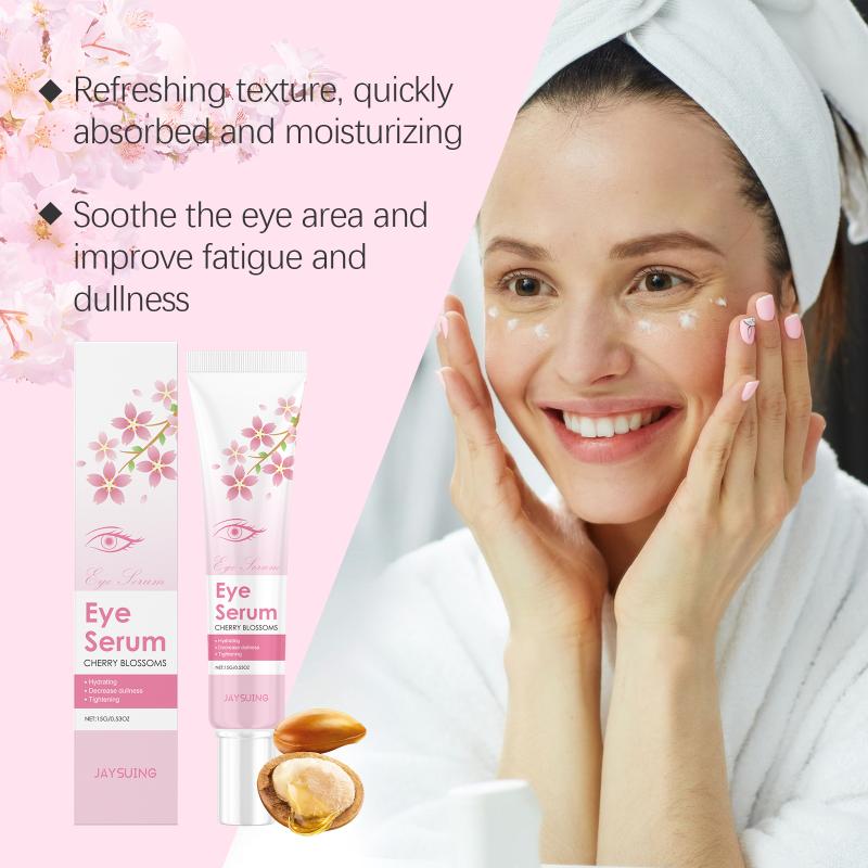 Jaysuing  Eye Cream 15G Anti Aging Eye Treatment Dark Circles Puffiness Reduction 24H Hydration Firming Brightening Care one size