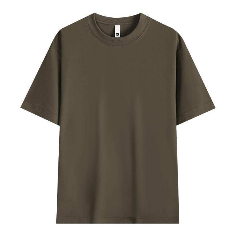 Nové pánské tričko s krátkým rukávem 250g Sorona Cool Antibacterial Rychleschnoucí UV ochrana Jednobarevné