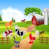 16PCS Farm Animal Figurines Simulation Plastic Farm Animal Miniature Doll Washable PVC Farm Barn
