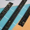 3 typ wielofunkcyjne narzędzie pomiarowe linijka PCB rezystor chip kondensatora IC dioda SMD tranzystor 15/20/25 cm dla Arduino