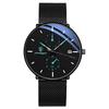 Quartz Date Perfect for Work or Christmas Blue Men's Watch, Multi-Function, Lightweight, Display, Luminous, Waterproof, Commuting, Stylish,