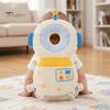 Protective Baby Backpack for Toddlers Head Protector Backpack, Soft Stuffed Pad Prevents Babies Backward Fall, Cute Plush Animal Cushion Safety