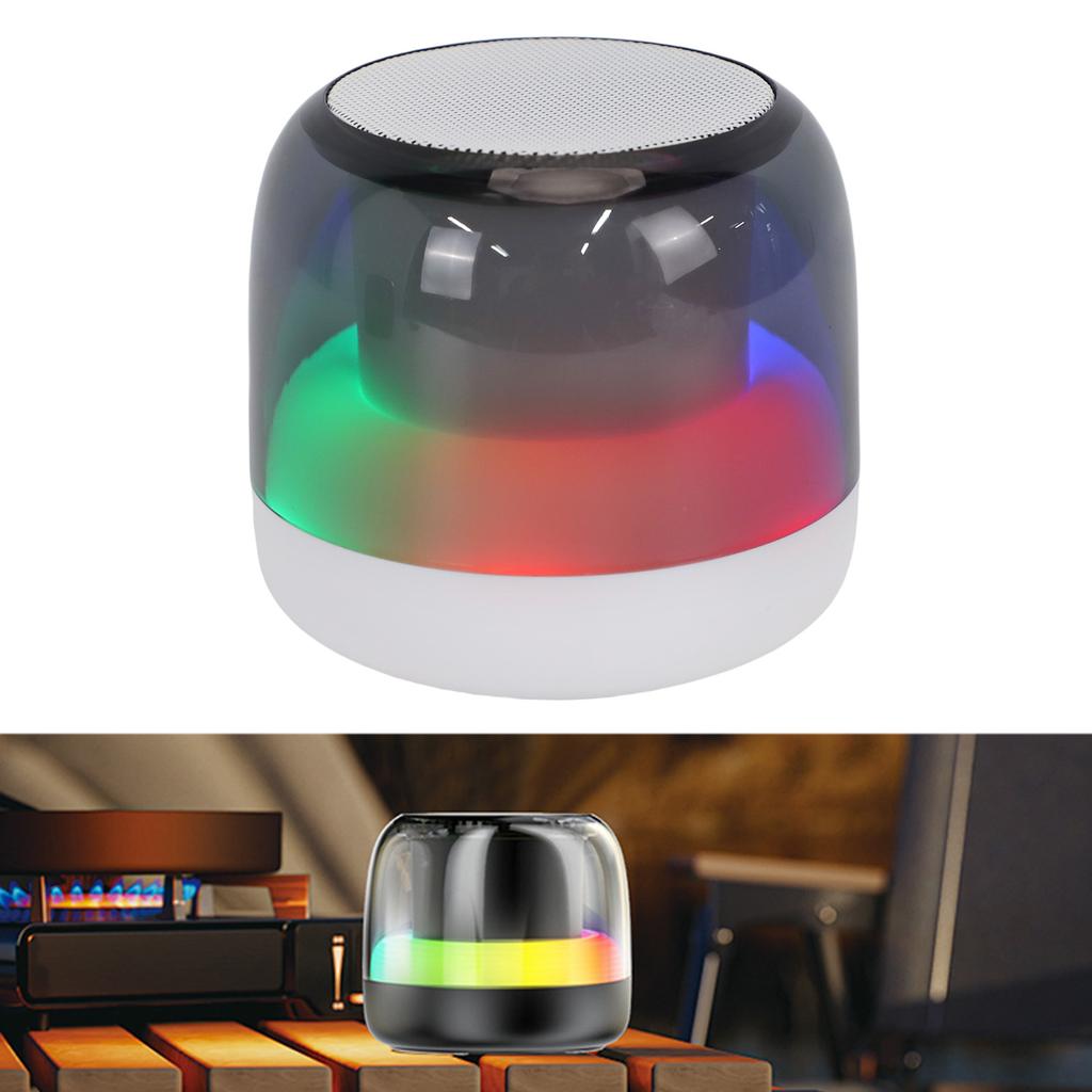   Speaker RGB True Wireless Stereo Pairing Support   Small Memory Card USB Portable Wireless Speaker for Indoor Outdoor