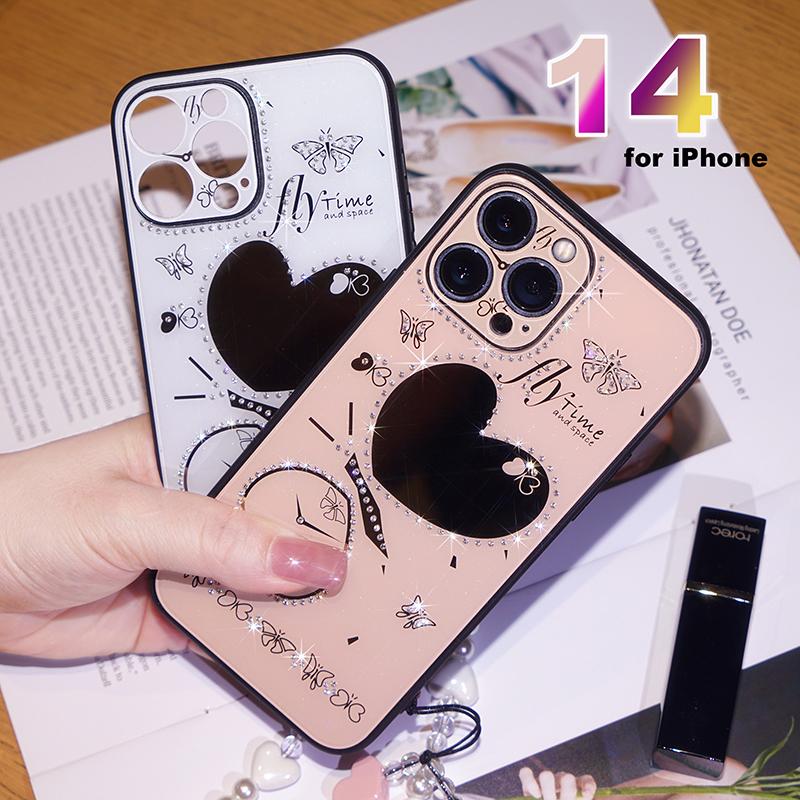 Pro iPhone 14Plus 13 Pro Max 12 Pro Max 11 Pro Max XSMAX 8 7 Plus pro Huawei P30 P40 Pro Mate 30 Mate 40 Pro Beauty Mirrror Pouzdro na telefon Ochranný kryt