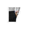 Tissot Gentleman Automatic Powermatic 80 Silicium Leather Strap Men's Watch Silver Dial