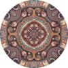 Living Room Round Carpet Dirt Resistant Wear-resistant Anti Slip Bedroom Bedside Carpet