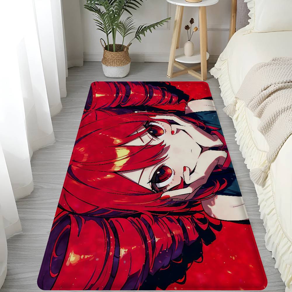 Vocaloid Teto Singer Girl Floor Mat Nordic Style Home Doormat Bathroom-Toilet Mats Bedroom El Decor Mat