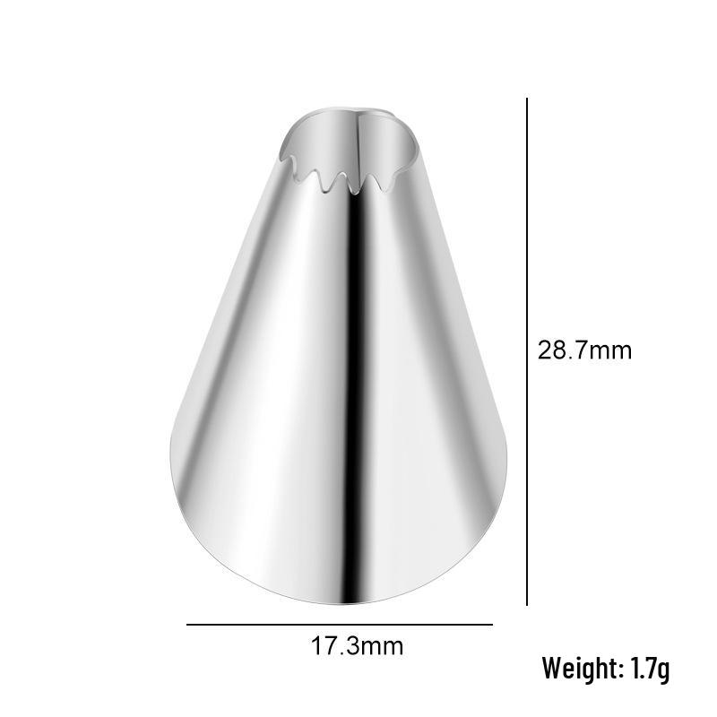 Stainless Steel Piping Tips Set - 48 Styles for Cake Decorating