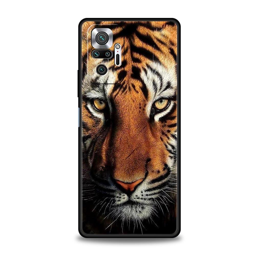 Tigre Wolf Lion Animal Phone Case For Xiaomi Redmi Note 14 13 12 5G 9S 9 10 11 Pro Plus 9T 14C 13C 12C 10C 9C 9A Soft Cover