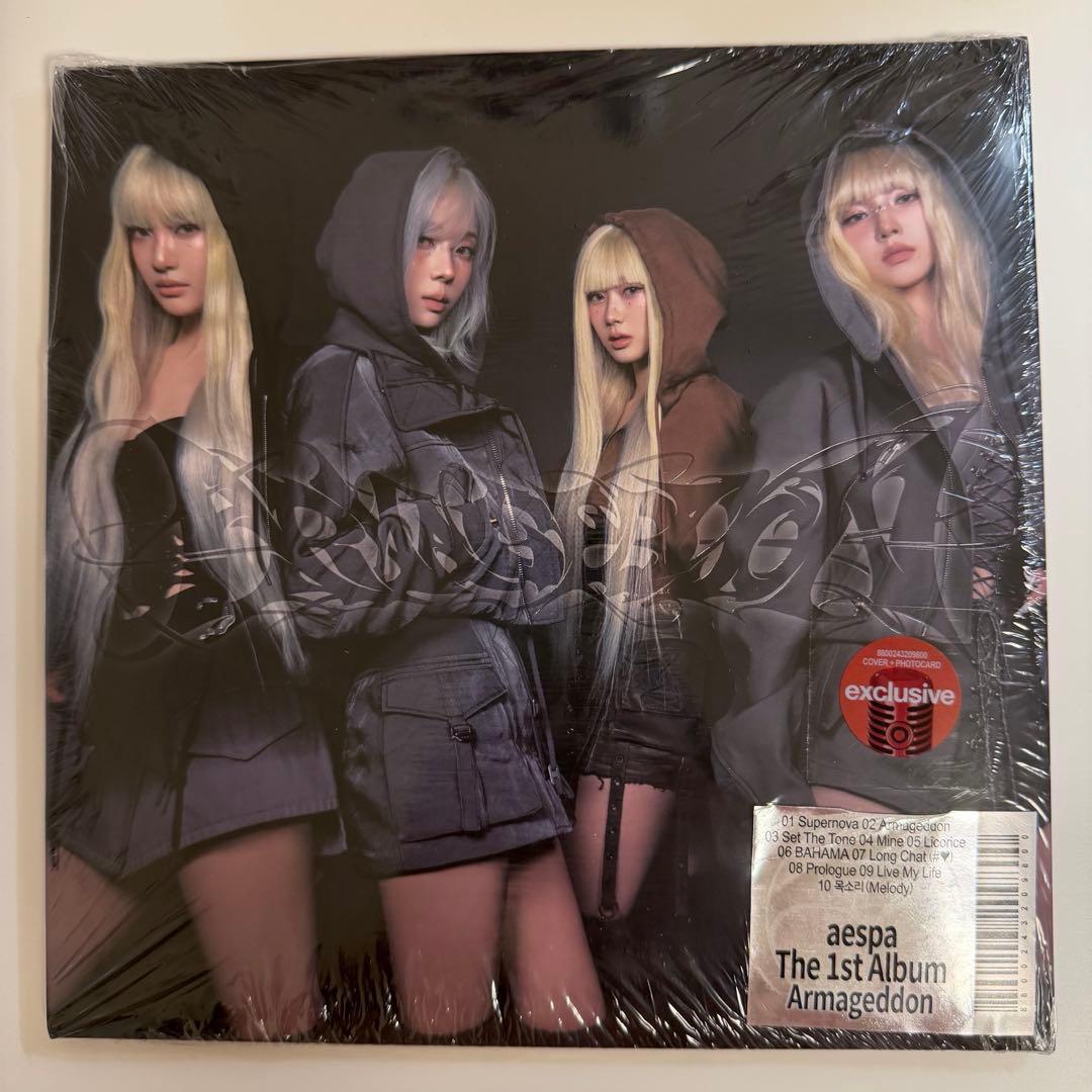 

[USED] aespa Armageddon target exclusive item