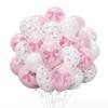 10/30Pcs 12inch Pink White Bow Balloon Set Pink Gold Confetti Latex Balloon Wedding Engagement Birthday Baby Shower Party Decor 5