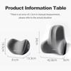 Polyester Fiber Car Neck Pillow Adjustable Protective Lumbar Support  Car Interior Ornaments