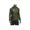 Adidas Camouflage Zip-Up Hooded Jacket Men Outerwear Green DZ2031