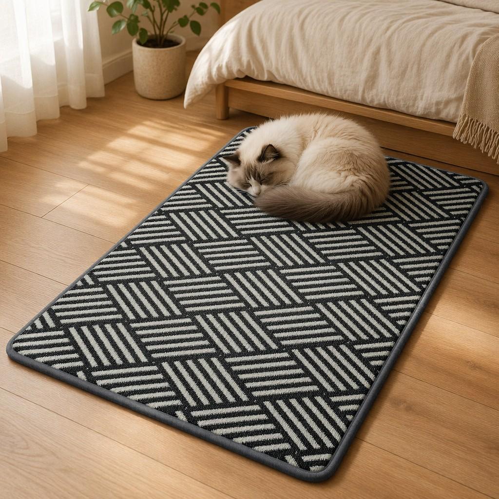 Pet Minimalist Style Small Fresh Entrance Entrance Bathroom Kitchen Floor Mat Floor Mat Non-slip Machine Washable Carpet 2026