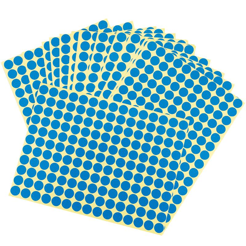 HSDC Round Dot Label Stickers 25mm Diameter