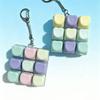 Heart-shaped 9-Key Fidget: Mechanical Switch Clicker Toy, ASMR Tactile Stress Relief, Desktop Switch Tester Keychain, No LED