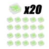 20pairs Soft Silicone Earplugs Waterproof Swimming Ear Plugs Reusable Noise Reduction Sleeping Ear Plugs Hearing Protection