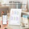 Digital Calendar Planner 10.1 Inch IPS Full View LCD Screen Interactive Calendar APP Management Seamless Scheduling Chore Chart