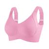 Plus Size Shaping Breathable Wireless Bra For Large Bust Women Anti Sagging