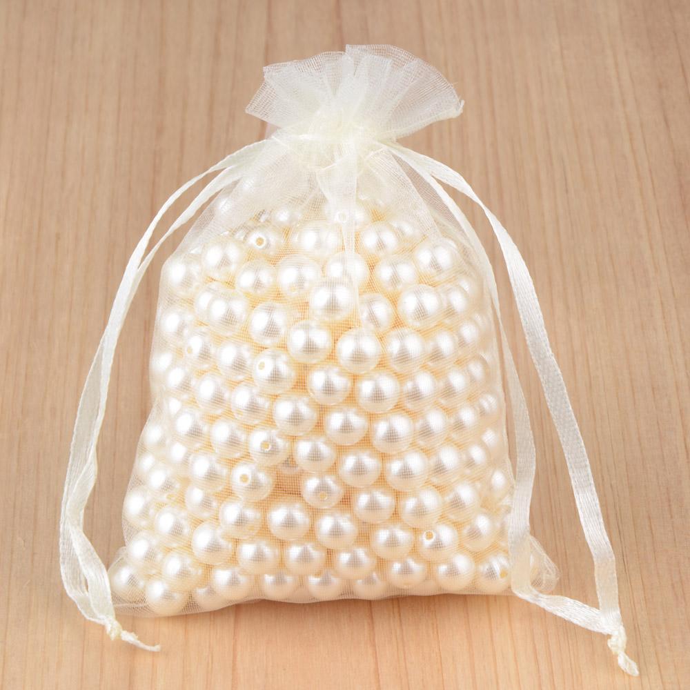 

50pcs/lot 7x9cm Drawstring Organza Bags, Good Quality For Candy And Jewelry Packaging 7x9cm