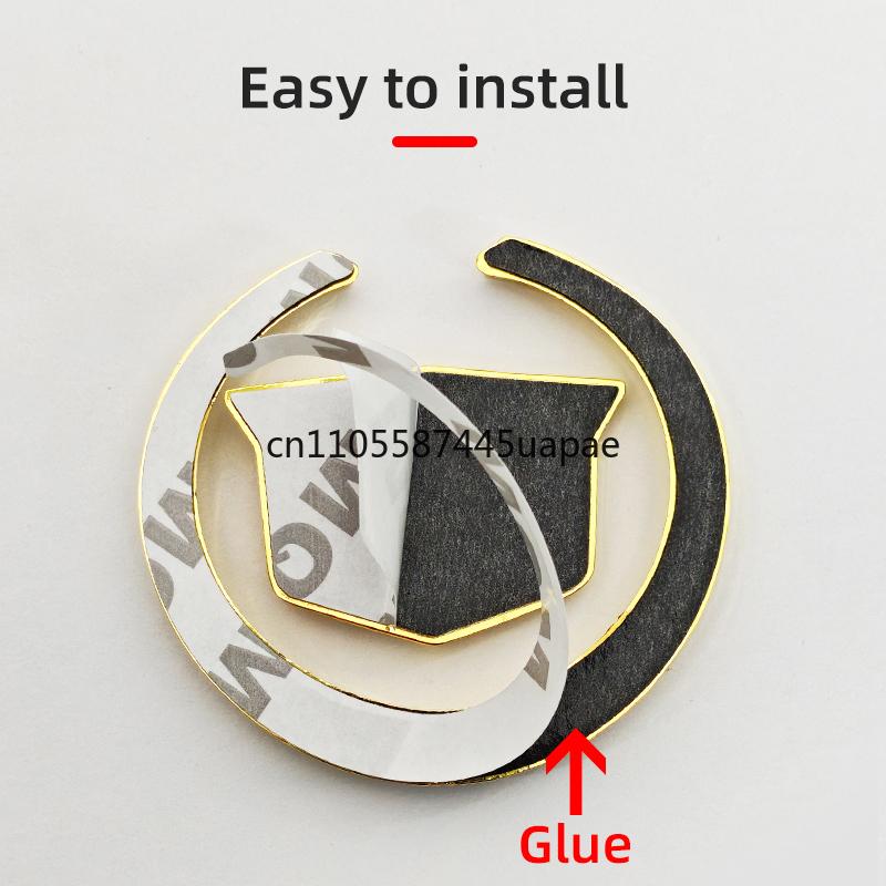 Car Body Fender Side Emblem Window Trunk Decorative metal Sticker for Cadillac ATS BLS CT6 CTS XT4 XT5 STS Escalade Deville DTS zf8