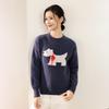 2025 Autumn/Winter 100% Pure Wool Double Ply Round Neck Jacquard Knit Sweater