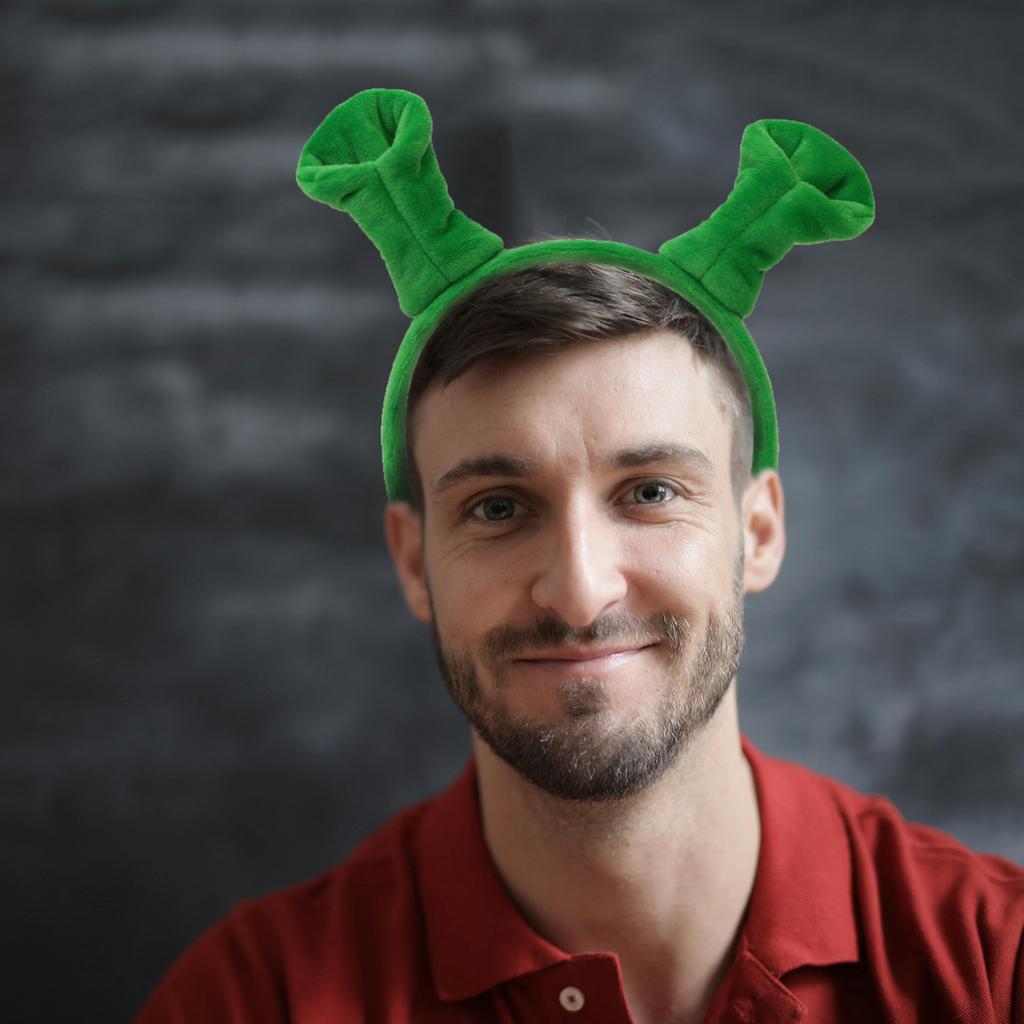 Green Cosplay Ears Headband Party Accessories Cosplay Headwear For Adult