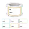 250 PCS Kitchen Food Label Stickers Roll Self Adhesive Date Marking Sticker Household Storage Tags