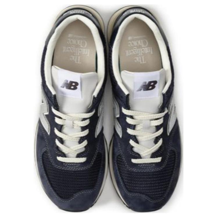 New Balance Pottery X  NB 574 Retro Casual Cushioning Durable Low-Top Sneakers Unisex Sneakers Deep-Blue U574BG2