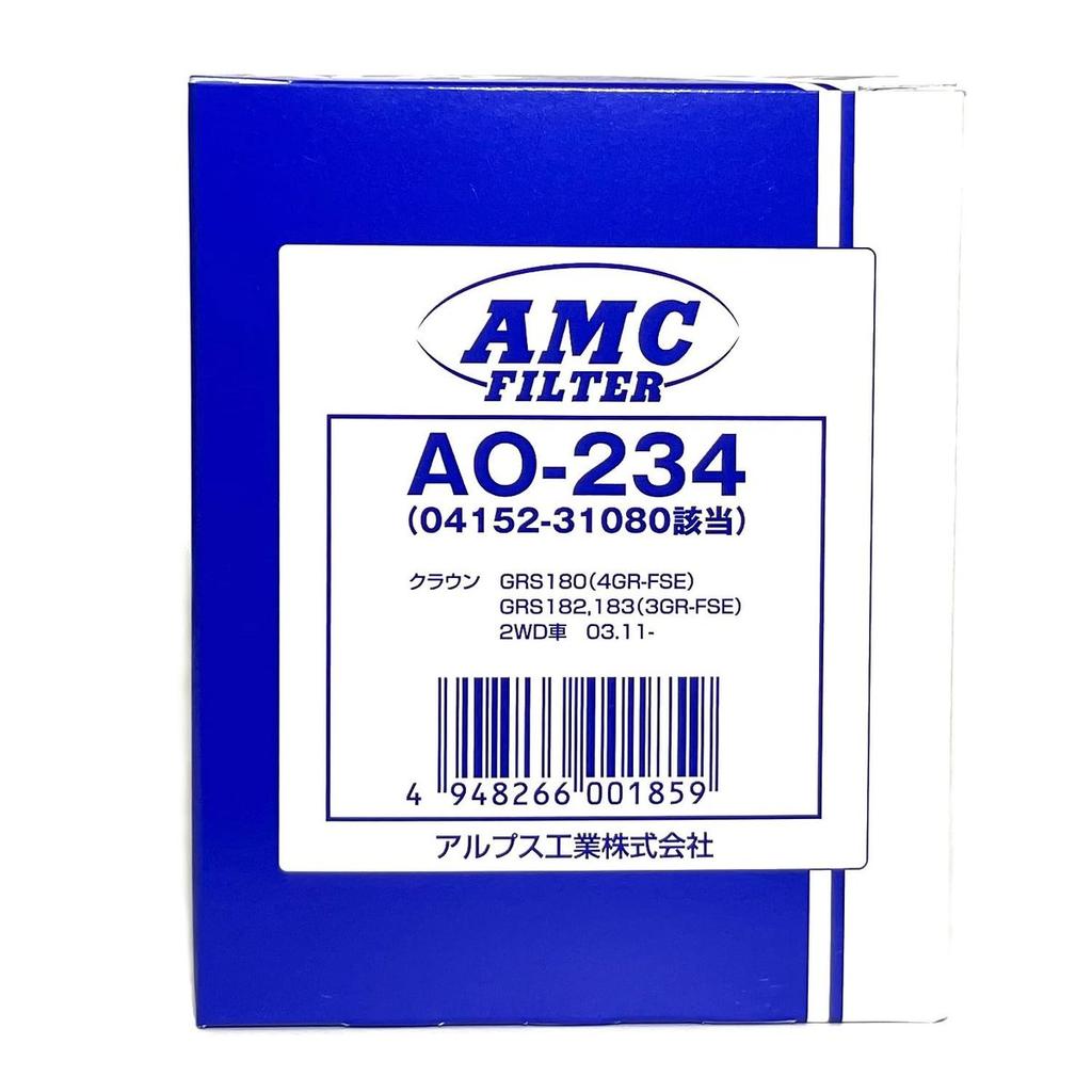 ALPS AO-234 Automotive Engine Oil Filter for Toyota Crown GRS214 OEM 04152-31020 High Performance Replacement Filter