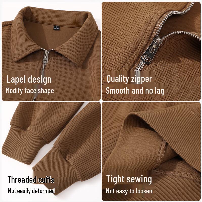 Jeanswest Men's Fall 2025 American Style Loose Fit Polo Shirt